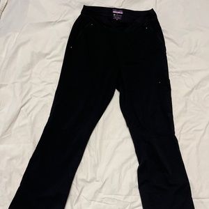 Purple label, yoga scrubs by healing hands like new size medium tall